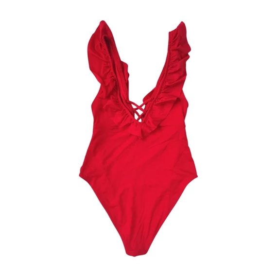 H&M piros női fürdőruha