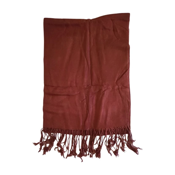 Pashmina barna női sál