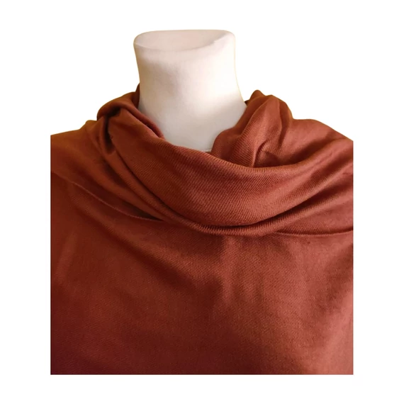Pashmina barna női sál