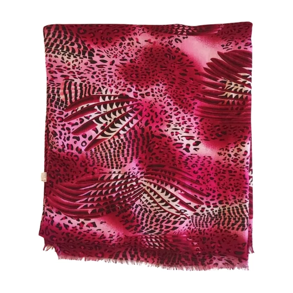 Lila tollmintás női sál