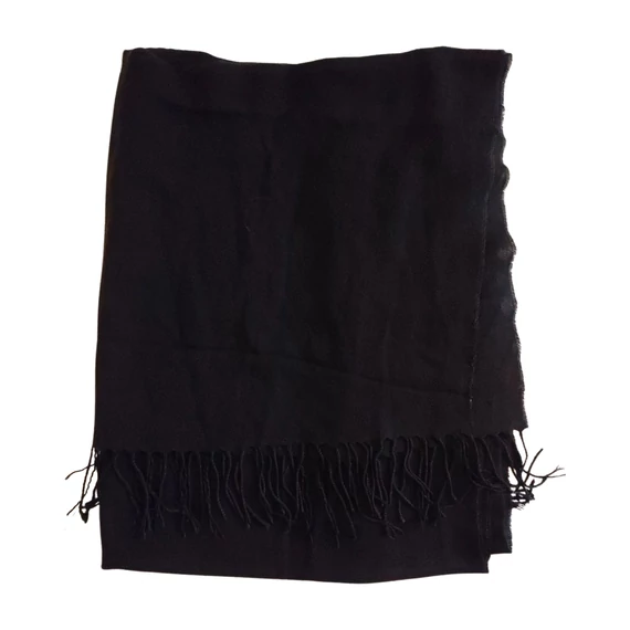 Fekete vékony női sál