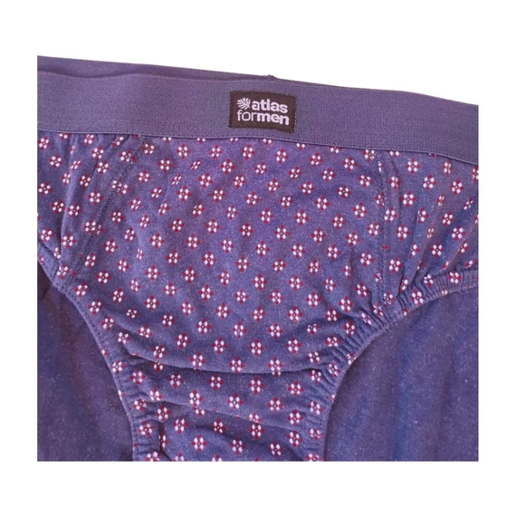 Atlas sötétkék férfi alsó