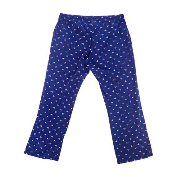 Old Navy sötétkék mintás női pizsama nadrág