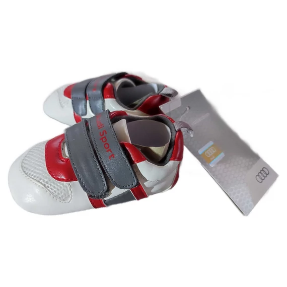 Audi puha talpú babacipő (méret: 18)