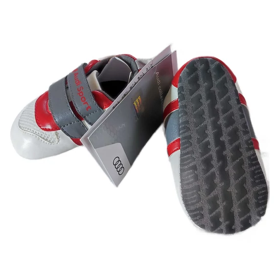 Audi puha talpú babacipő (méret: 18)