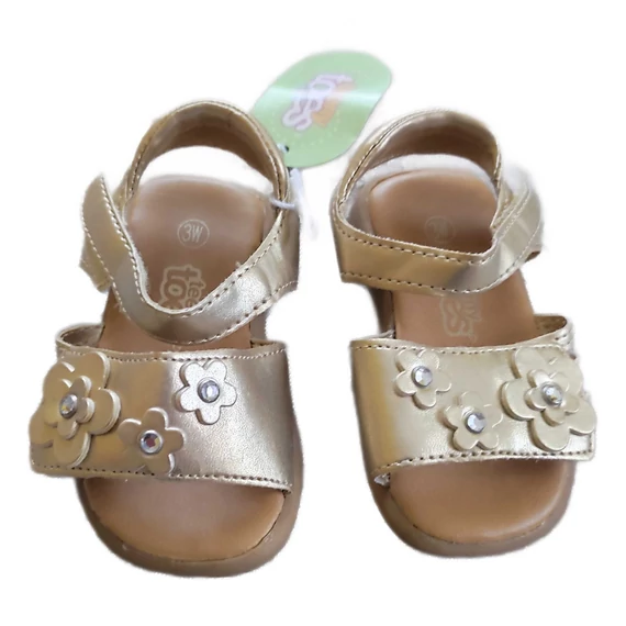 Teeny Toes arany színű kislány szandál (méret: 19)