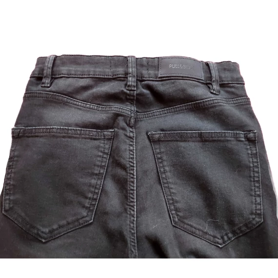 Pull & Bear fekete női farmer (méret: 34)