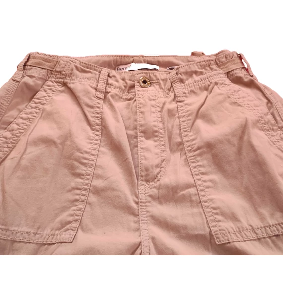 Bershka bézs női cargo nadrág (méret: 38)