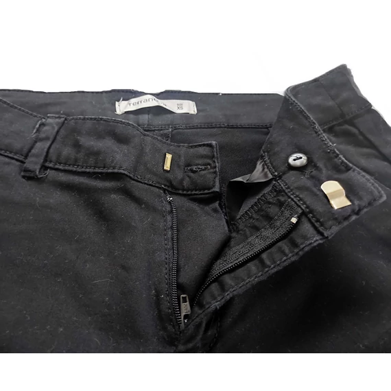 Terranova fekete női szövetnadrág (méret: XS)