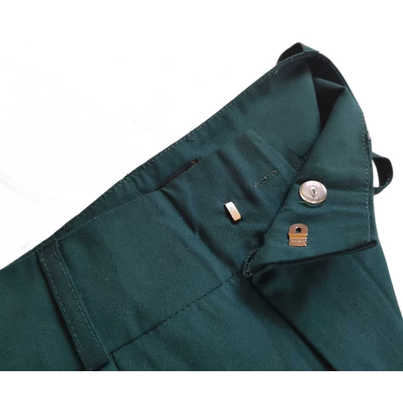 Karol sötétzöld női szövetnadrág (méret: S)