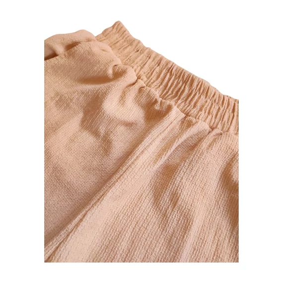 Bézs színű vékony női nadrág