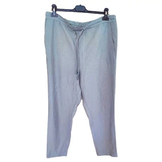 Kékes zöld színű vékony női nadrág