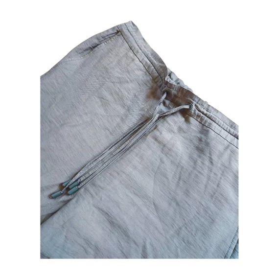 Kékes zöld színű vékony női nadrág