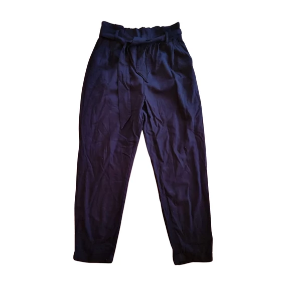 Bershka fekete női szövetnadrág