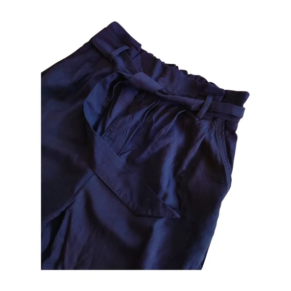 Bershka fekete női szövetnadrág