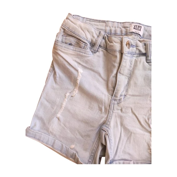Vera Moda világoskék farmer női rövidnadrág