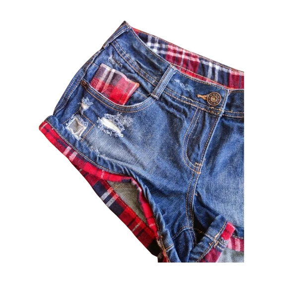 Denim Co. sötétkék farmer női rövidnadrág