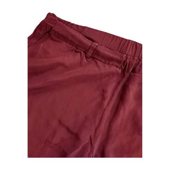 S.Oliver barna vékony női nadrág