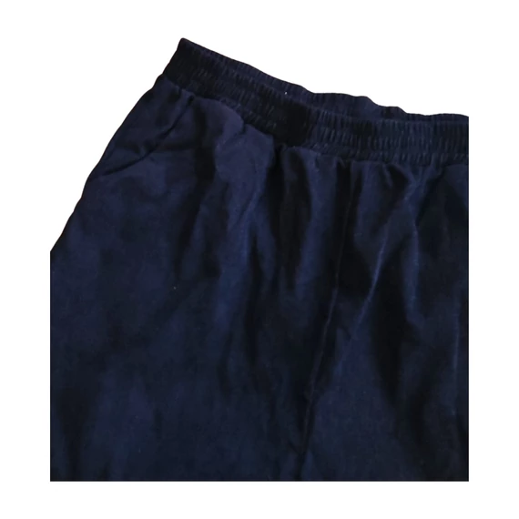 Shein fekete vékony kordbársony női nadrág