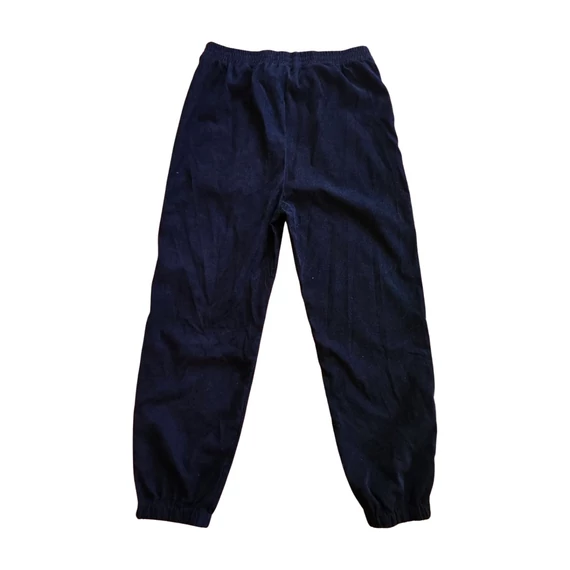 Shein fekete vékony kordbársony női nadrág 