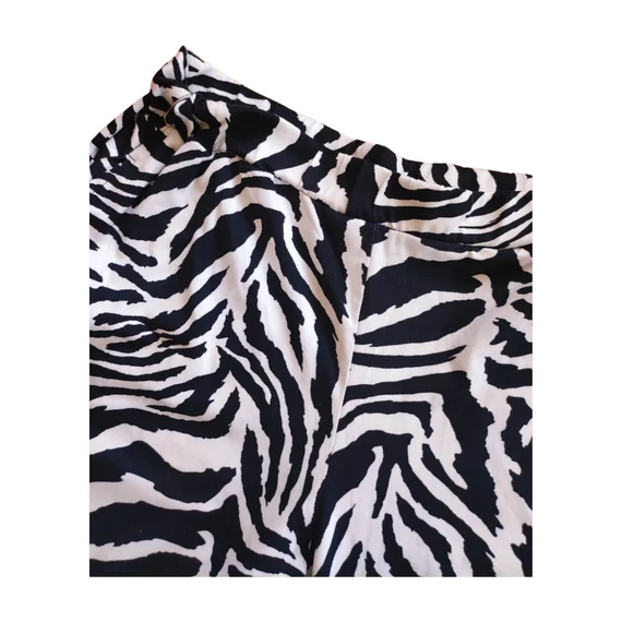 Infinity zebra mintás vékony női nadrág