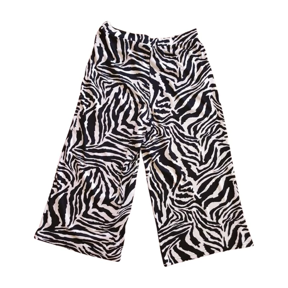 Infinity zebra mintás vékony női nadrág