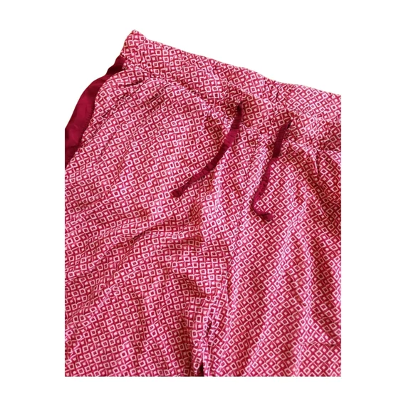 Blue Motion piros mintás vékony női nadrág