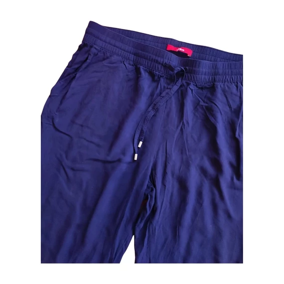 S.Oliver sötétkék vékony női nadrág