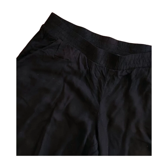 H&M fekete színű vékony női nadrág