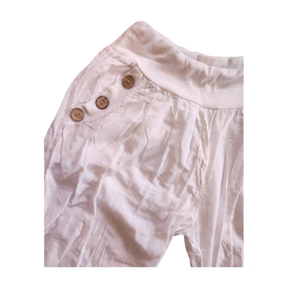 Fehér vékony női háremnadrág