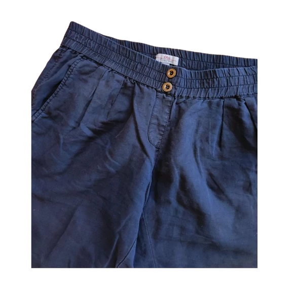 S.Oliver sötétkék vékony női nadrág