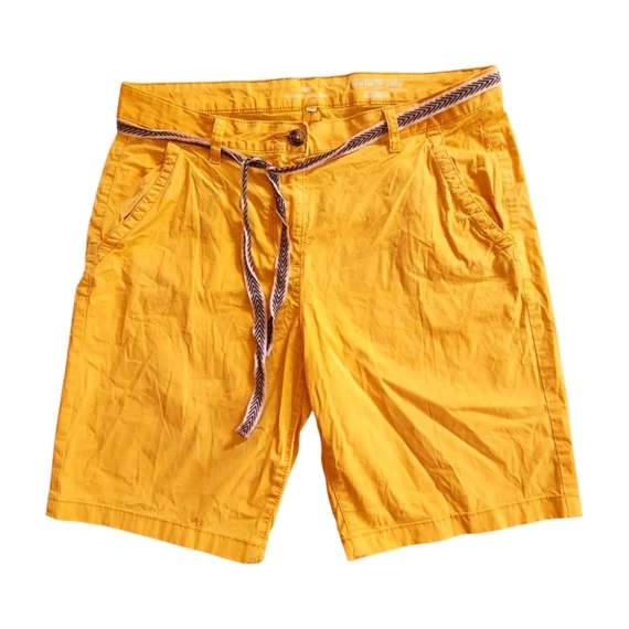 Tom Tailor sárga női rövidnadrág