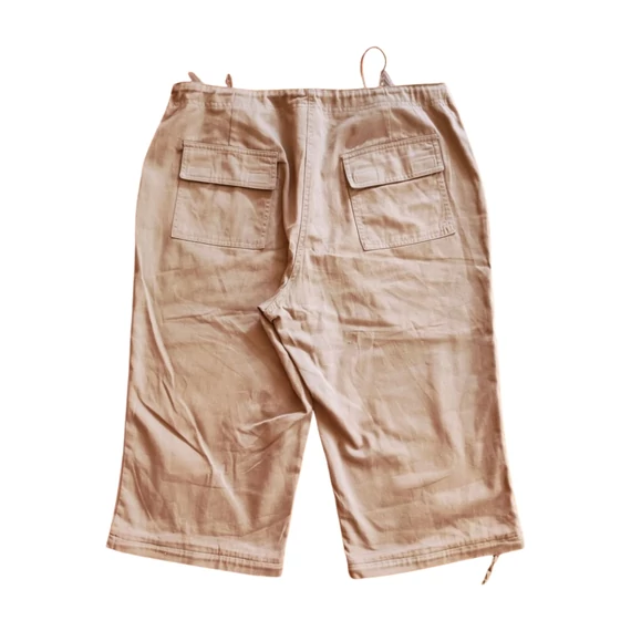 Barna terepszínű női 3/4-es túranadrág 