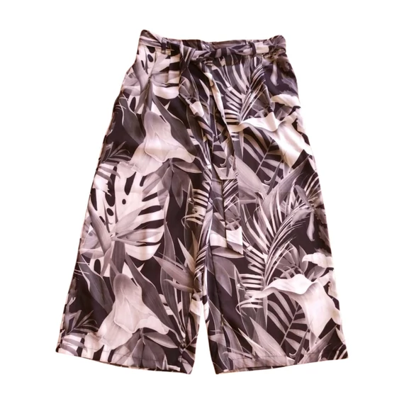 Amisu szürke mintás női nadrágszoknya 