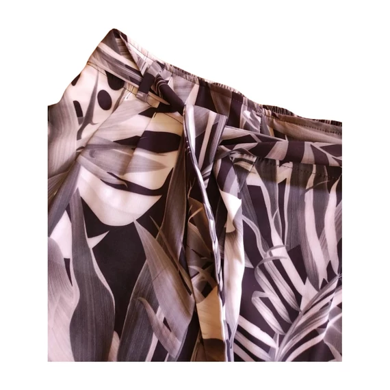 Amisu szürke mintás női nadrágszoknya 