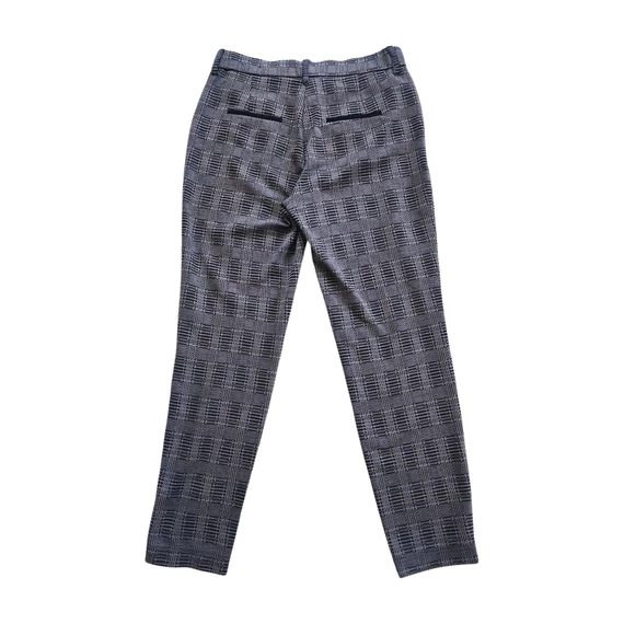 Invisible szürke kockás női szövetnadrág