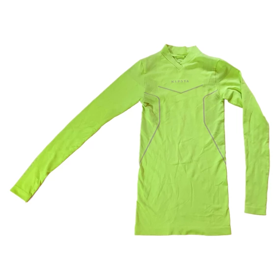 Kipsta neon zöld színű női sport felső (méret: S)