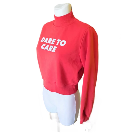 Tally Weijl piros női sport pulóver (méret: S)