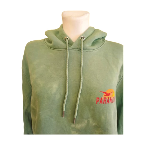 Stanley/Stella zöld batikolt női sport pulóver