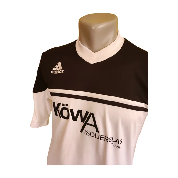 Adidas fekete és fehér színű férfi sport mez