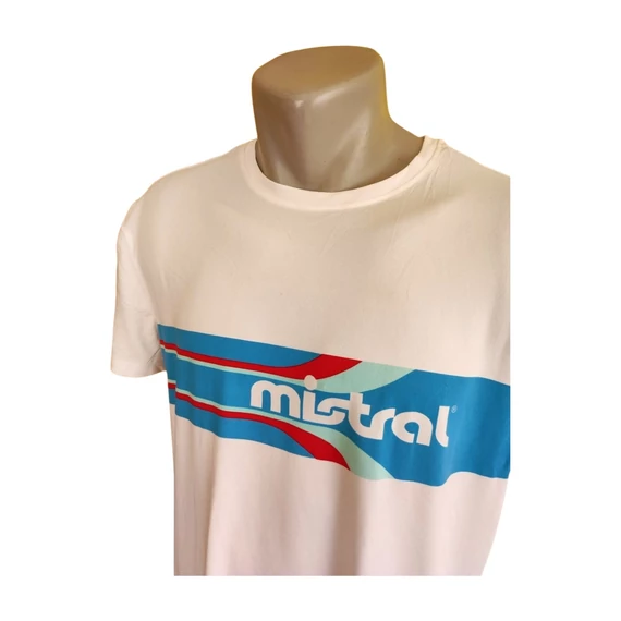 Mistral fehér férfi sport póló