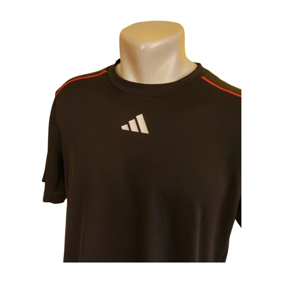 Adidas fekete férfi sport póló