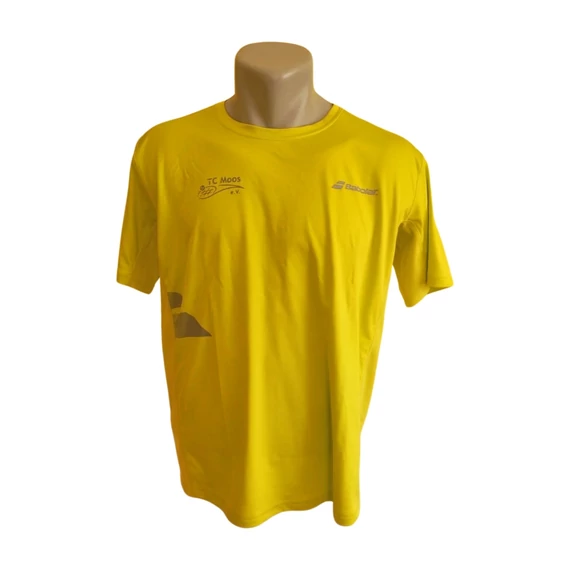 Babolat neon sárga férfi sport póló 