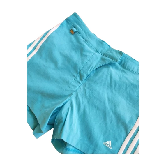 Adidas világoskék női sport rövidnadrág
