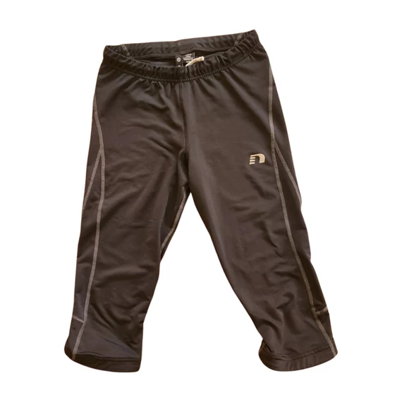 Newline fekete női sport 3/4-es leggings 