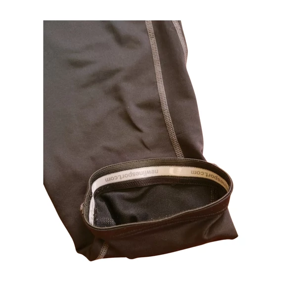 Newline fekete női sport 3/4-es leggings 