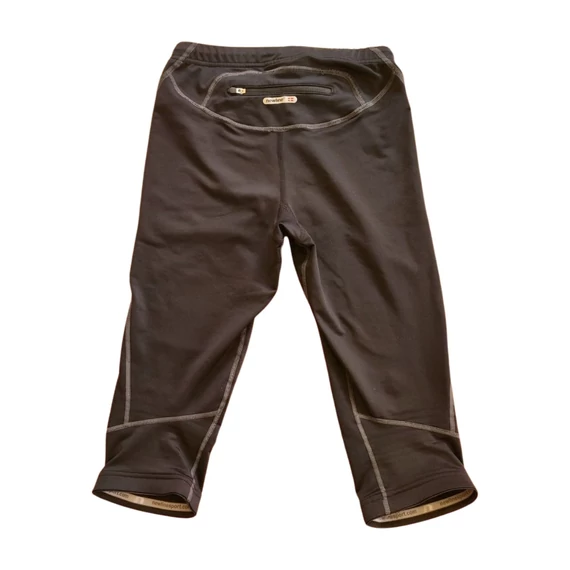 Newline fekete női sport 3/4-es leggings 