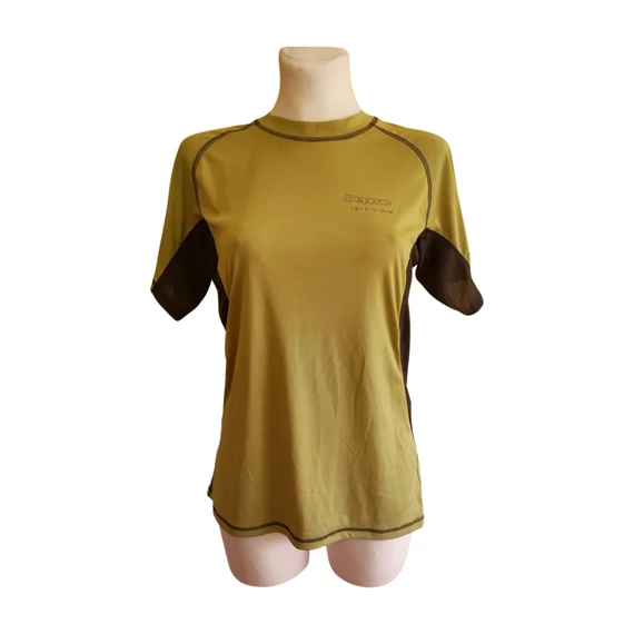 Deproc keki színű női sport póló