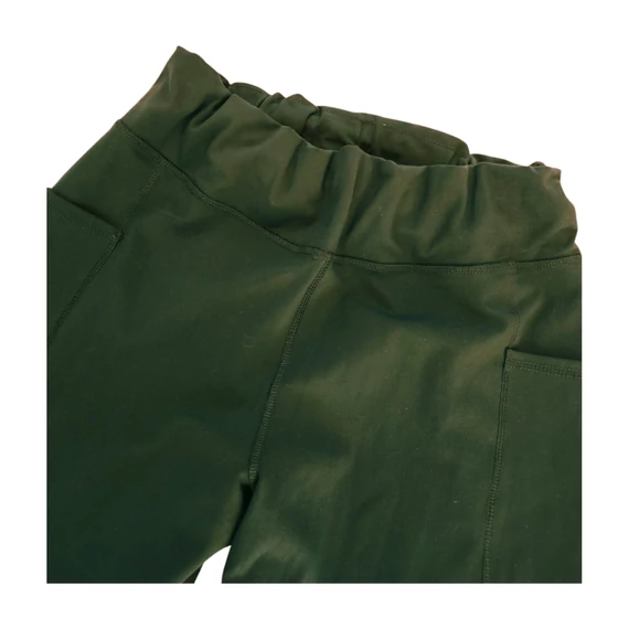 Crane sötétzöld női melegítőnadrág futáshoz