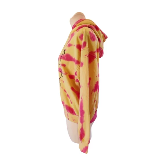 H&M sárga mintás női sport pulóver